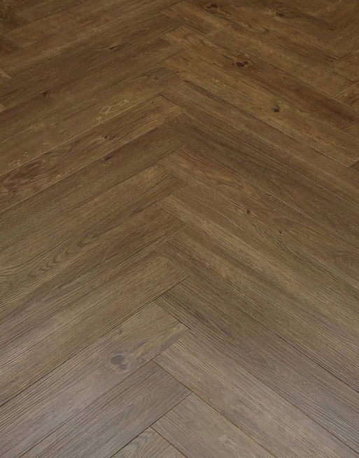 Herringbone - Golden Oak LVT Flooring