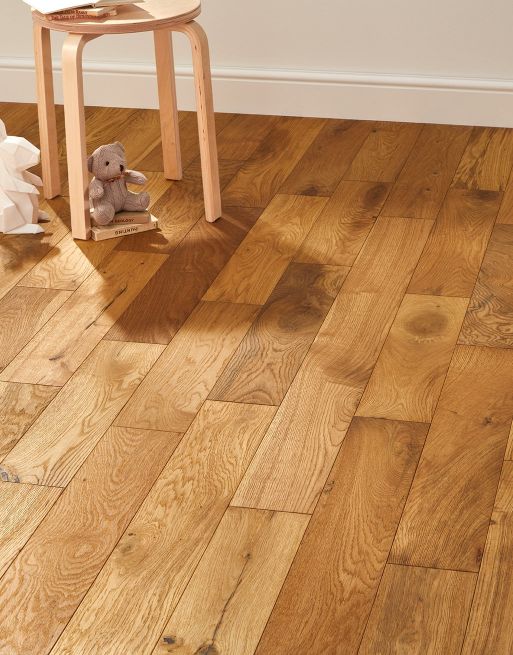 Studio Natural Oak Brushed & Oiled Engineered Wood Flooring